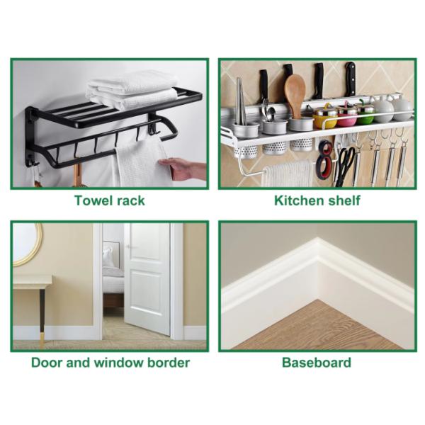 Gp Waterproof Weatherproof Clear Liquid Nail Free Glue Bathroom Hardware