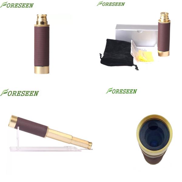 Adjustable Antique 25X30 Mini Monocular Telescope Shock Proof Waterproof Scope