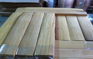 China Natural Wood Flooring Veneer Yellowish Brown , Engineered Wooden Flooring wholesale