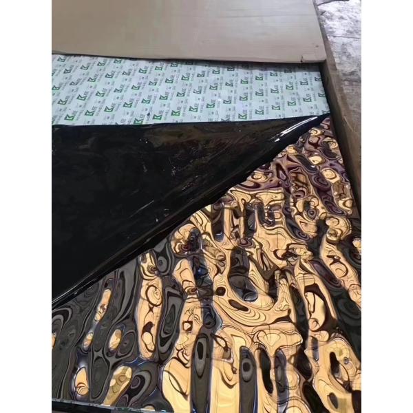 Rose Gold 316LN S31653 1.4429 Color Stainless Steel Plate Sheet 4X8 Aisi