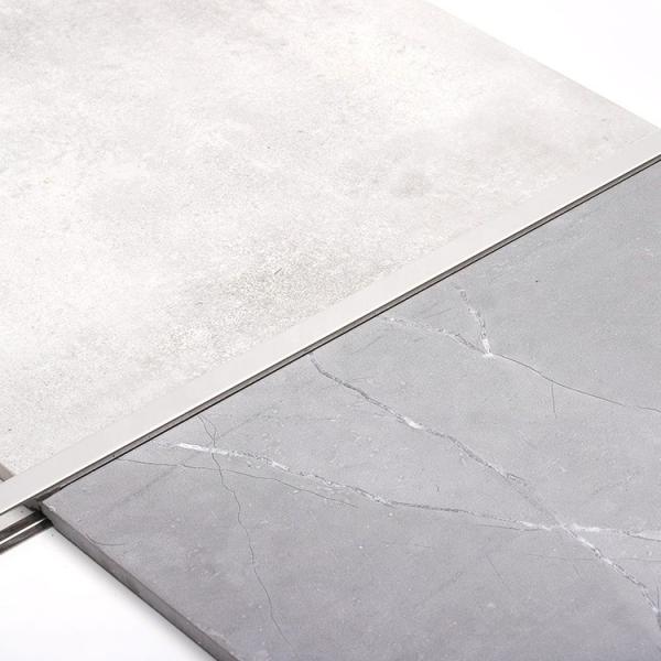 6mm Silver Wall Floor Plywood Aluminum Stainless Steel Transition Strip U Shaped