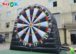 China Large Inflatable Football Dartboard Soccer Dart Board Game Target With Balls wholesale