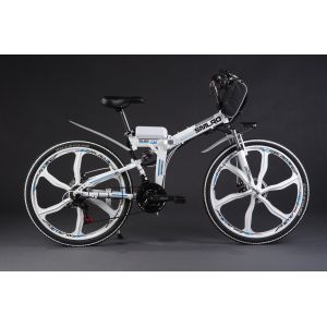 China 50km 36v 350w 26 Inch Folding Electric Bike on sale