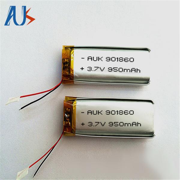 High Voltage Custom LiPo Battery Cell 3.7v 950mah Li Polymer