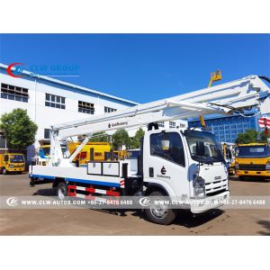 China Isuzu 4X2 18m Aerial Work Platform Truck on sale