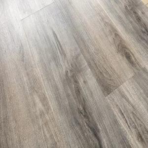 China Smoke Grey 4mm 5mm 6mm PVC SPC Floor Waterproof Wood Grain Click Vinyl Plank Flooring wholesale