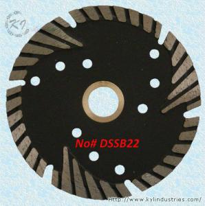 China Diamond Multi-segment Turbo Saw Blade for Abrasive Materials and Stone - DSSB22 wholesale