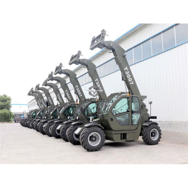 7m 3 Ton Telehandler Foklift with Cummins Engine for South America