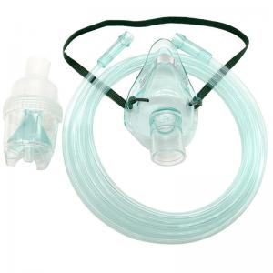 China Oxyaider Pediatric Nebulizer Mask Non Toxic PVC Material With Tubing And Chamber on sale