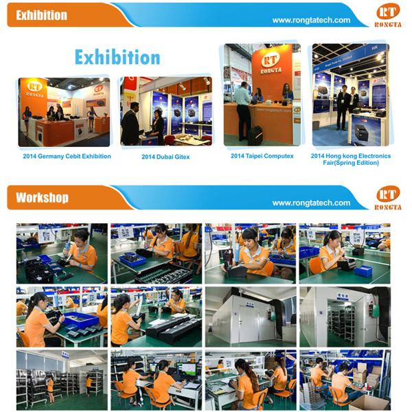 Rongta Portable Printers Wireless for Travel, 300DPI WiFi & Bluetooth Mobile Thermal Inkless Printer for School/Office/Home Use