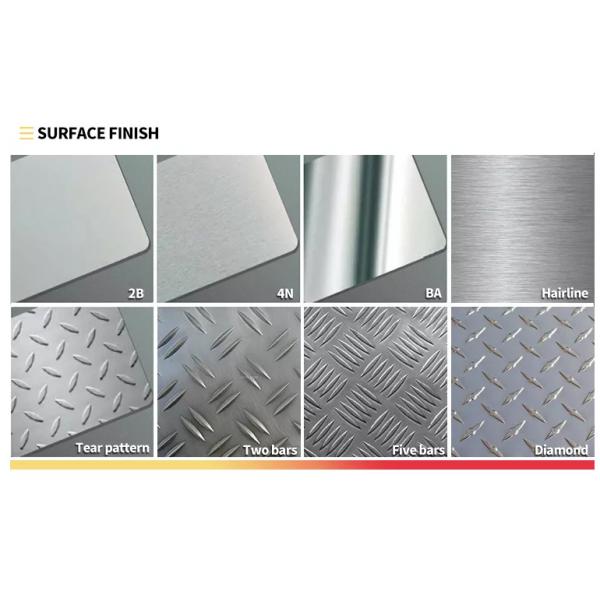 100-12000mm SS304 SS316 2B Stainless Steel Sheet Plate For Industry