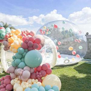 China Blower Air Pump Inflatable Bubble House Tiny Customized Color wholesale