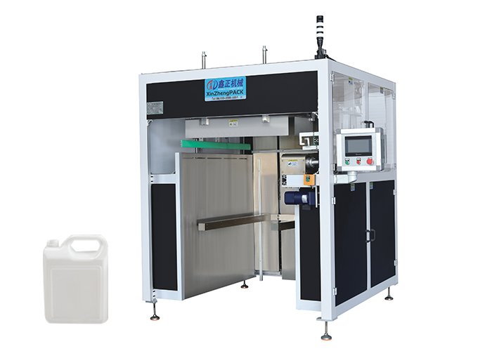 China PLC Controlled Semi Auto Empty Bottle Palletizer Machine 220V For Seasoning Bottles wholesale