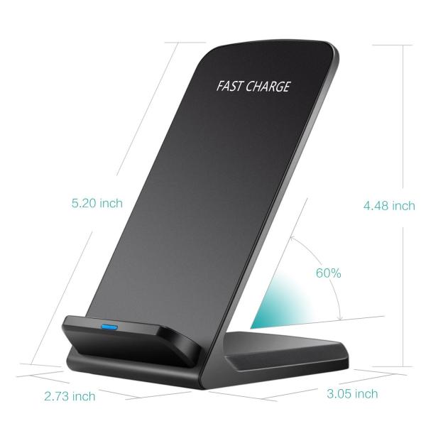 2018 Wholesale Battery Protable Plate Wall Car Usb Power Bank Qi Wireless Fast Charger For Mobile Phone Iphone 8
