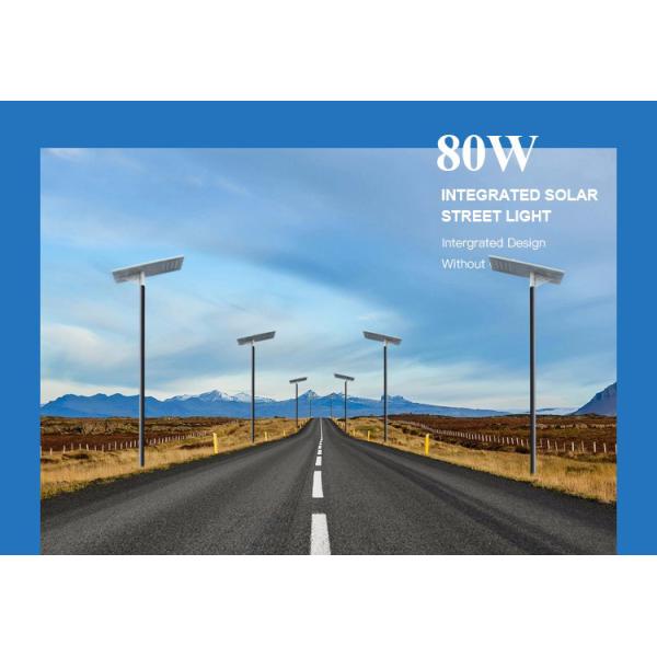 High quality ip65 outdoor Waterproof Aluminum 80w outdoor Led solar Street Light