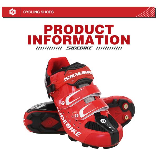 Colored Breathable Cycling Shoes , Mountain Cycling Shoes OEM / ODM Available