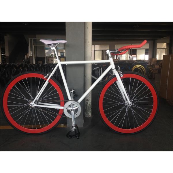 KMC Chain Black 700C Single Speed Track Bicycle for Men Vintage Fixed Gear Bike