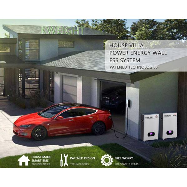 Lifepo4 Storage Lithium Ion Powerwall 200Ah 48V Off Grid Backup Lithium Battery Pack