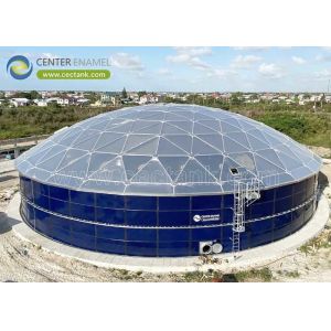 China Center Enamel can Provide Aluminum Dome Roofs for Sudan Crude Oil Storage Tanks wholesale