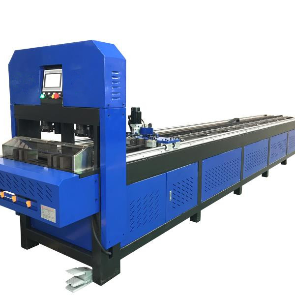 CNC Square Tube Hydraulic Punching Machine Round pipe hole punching Machine