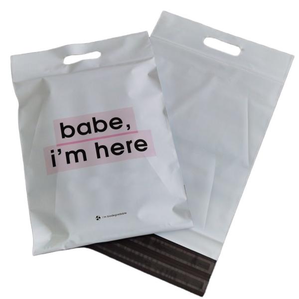 Customized Compostable Mailing Bag 100% Biodegradable Mailers Waterproof With