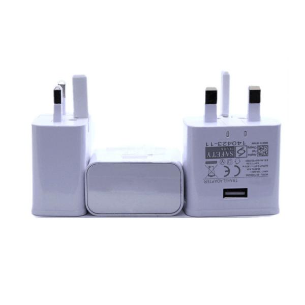 UK Plug Qalcomm Quick Charge 3.0 Usb Charger Safety Guarantee Industry Grade Materials