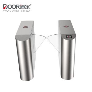 China Fast Speed Lane School Flap Turnstile Gate Pass Width 550mm on sale