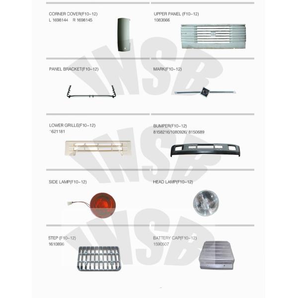 20467351 Mudguard Extension Bracket Fasteners for Truck Parts European Truck Body Parts