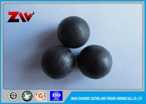China Cement plant low chrome grinding cast iron balls for ball mill / Power Plant on sale