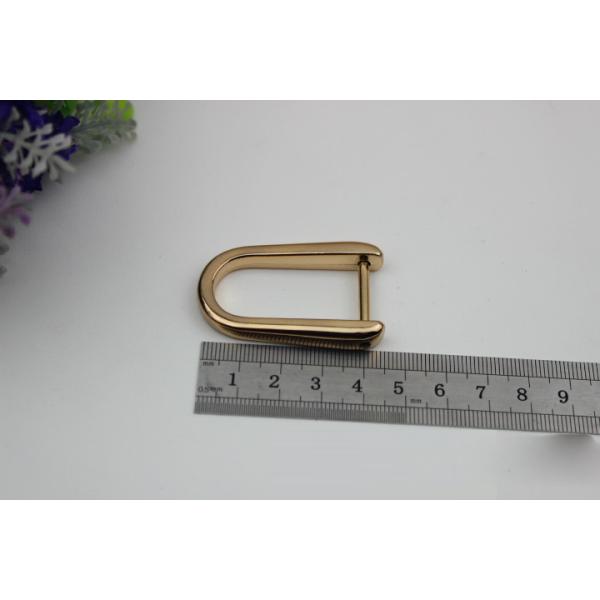Guangzhou decoration accessories zinc alloy hardware bag d ring buckle 20MM