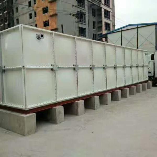 ODM Glassfiber Plastic Water Storage Tanks Grp Sectional Panel Tank For Irrigation