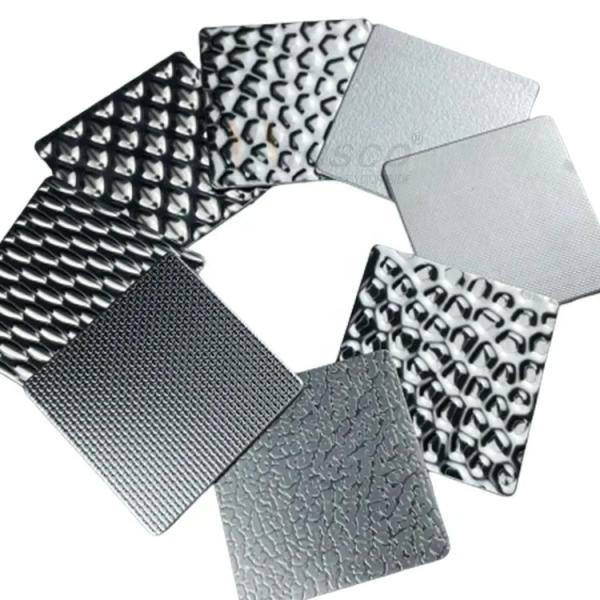 201 J1 J2 316 316L Decorative Stainless Steel Plate Customized Size Inox Metal Sheet