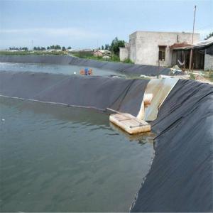 China 100% Virgin Material Waterproof HDPE Geomembrane For Fish Pond Liner wholesale