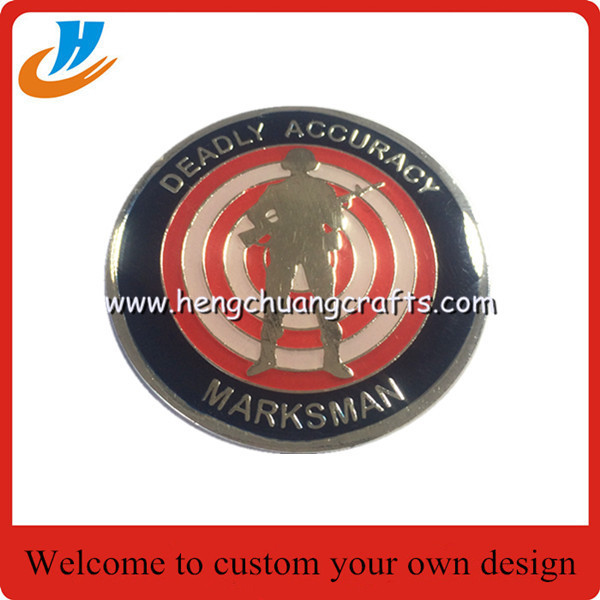 Custom 50mm C001 US Navy Metal Challenge souvenir Coin with epoxy