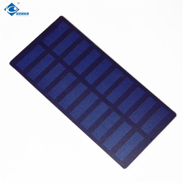 Manufacturer Directly Sale 5V High Quality Poly Photovoltaic Portable Solar Panels 0.6W ZW-13260P
