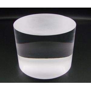 China Optical Glass 150*150mm Transparent Direct Drawn Quartz Ingot on sale