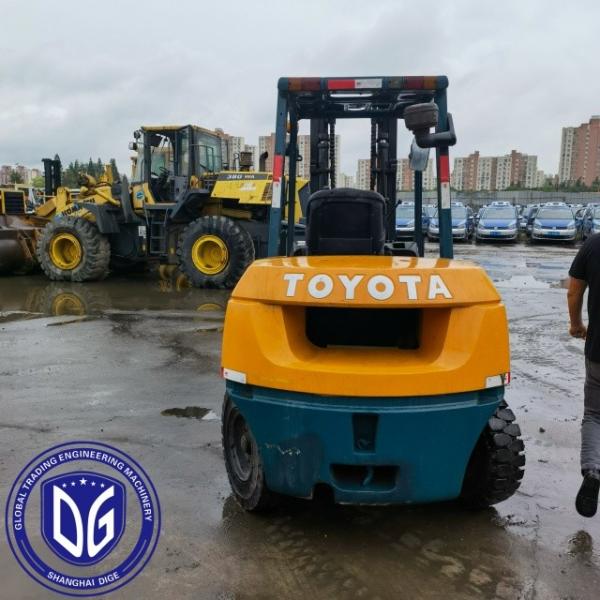 5 Ton Used Toyota Forklift Original From Japan Toyota Forklift Second Hand