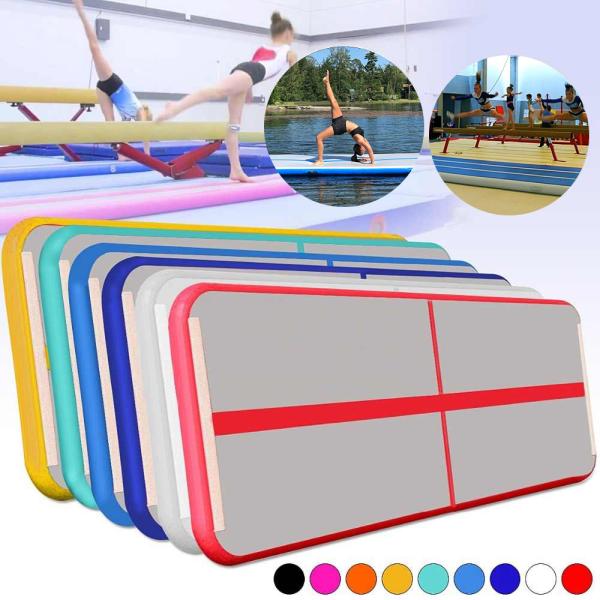 China Custom Size Inflatable Gym Mat Tumbling Home Airtrack For Gymnastics wholesale