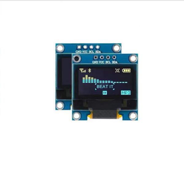 0.96 Inch PMOLED Module, With PCBA, 128x64 Resolution, I2C SPI Interface, Driving IC SSD1306