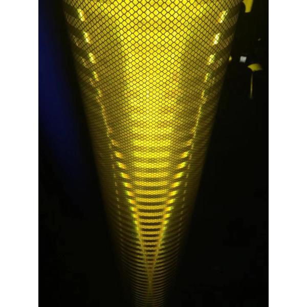 Eco solvent/UV printable prismatic reflective sheeting vinyl for traffic sign