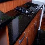 Black Galaxy Granite,Polished Black Granite Tile/Slab/Counter Tops,Black Galaxy