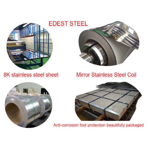 S41000 SS410 316 Polished Stainless Steel Sheets Plate ASTM For Kitchen Walls