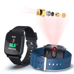 China CV06iR 1.3'' 140mAh Square Shape Smartwatch With Body Temperature Sensor wholesale