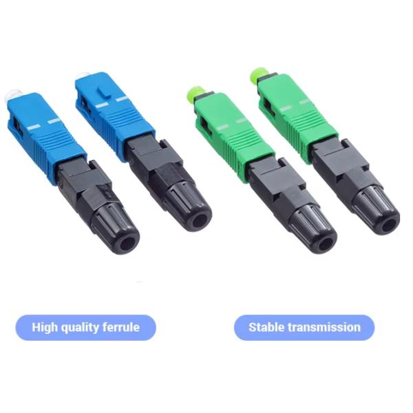 MPO ODC FTTH Fiber Optic SC UPC Connector Butterfly Blue SC APC Connector