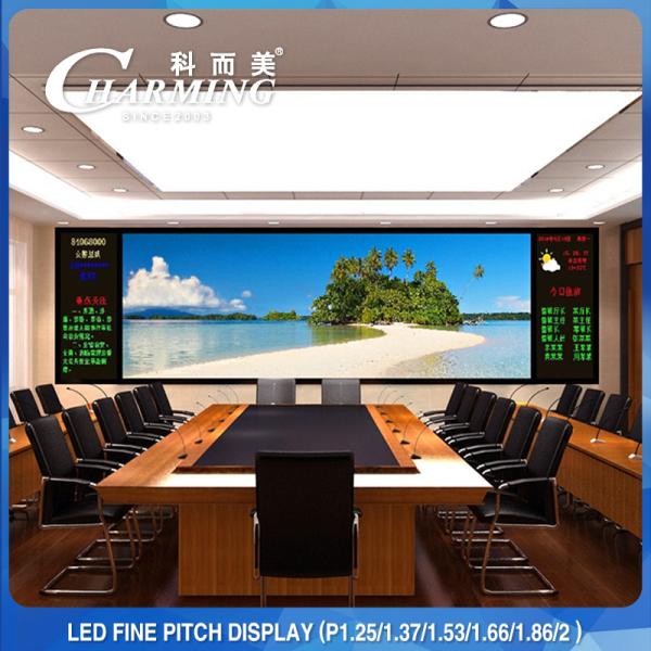 C- Series Indoor Fine Pixel Pitch LED Display Front Maintenance P1.86-P2.5 Ultra Light Cabinet