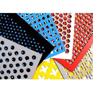 China 6mm Round Hole Punching Perforated Wire Mesh OEM wholesale