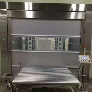 China LED Screen Galvanized Steel Folding Shutter Doors External / Internal on sale