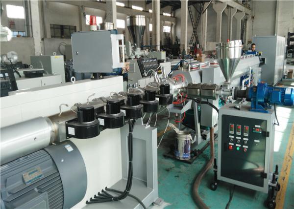Quality Gas Water PE Pipe Extrusion Line Single Outlet 4 - 9m / Min Capacity for sale