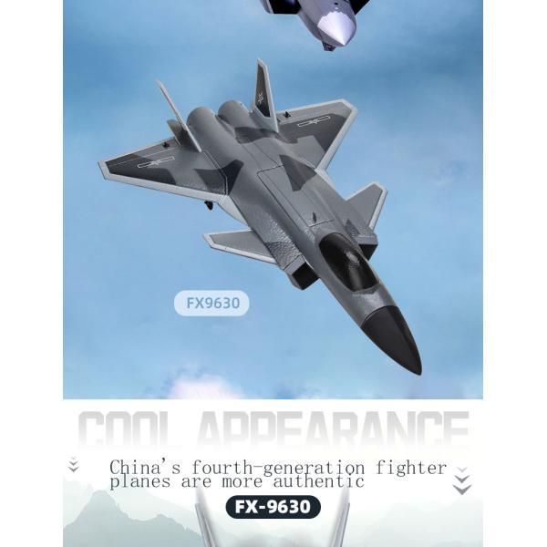 2.4g Fx9630 6 Axis Gyro Epp Foam J20 Rc Glider Airplane Fixed Wing Outdoor Remote Control Rc Plane Aircraft Flying Toys