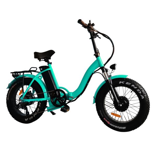 250w 1000w 48v Folding Electric Bike Off Road 10.4 15.6 21Ah Lithium Battery